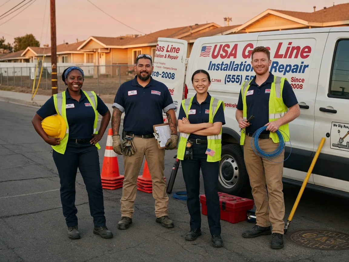 Gas Line Installation company in Scottsburg, VA